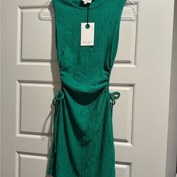 T.J.Maxx Dresses & Skirts - T.J.Maxx Emerald Ruched Mini Dress